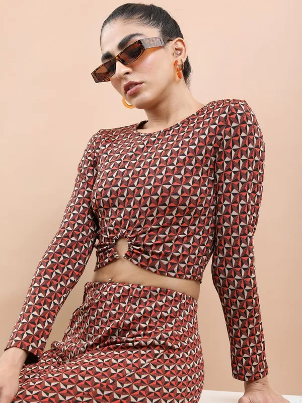 Tokyo Talkies Women Multi Printed Regular Top