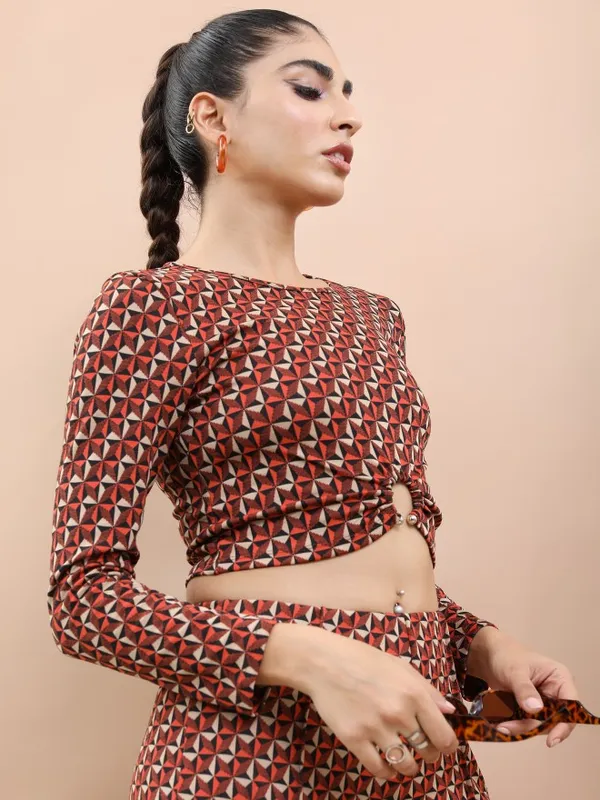 Tokyo Talkies Women Multi Printed Regular Top