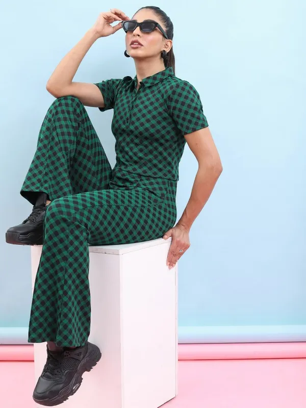 Tokyo Talkies Women Multi Self Design Regular Tops