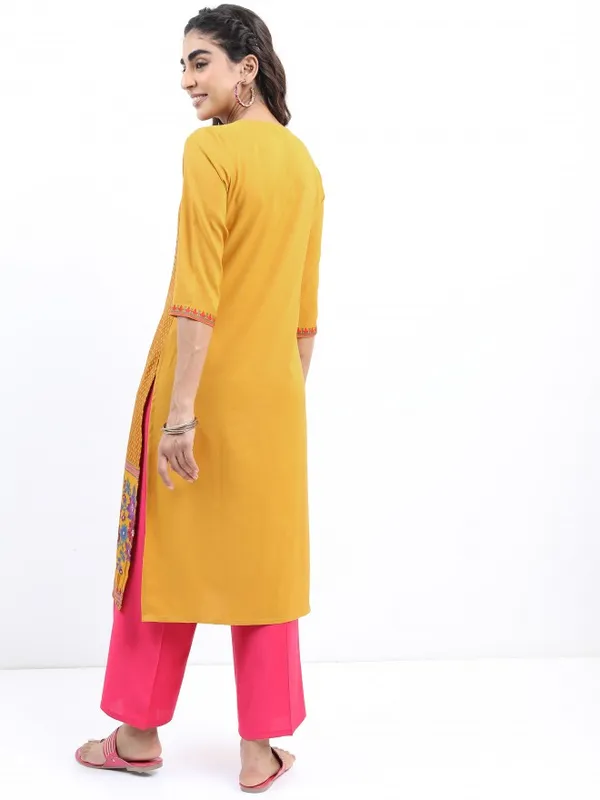 Printed Straight Kurta