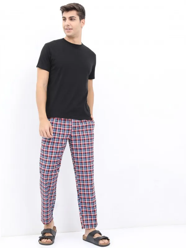 Checked Casual Lounge Pants