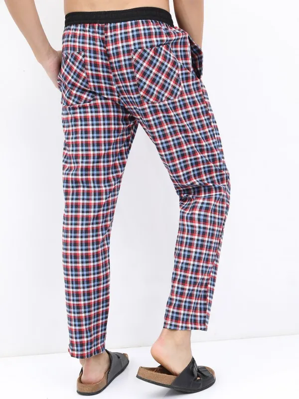 Checked Casual Lounge Pants