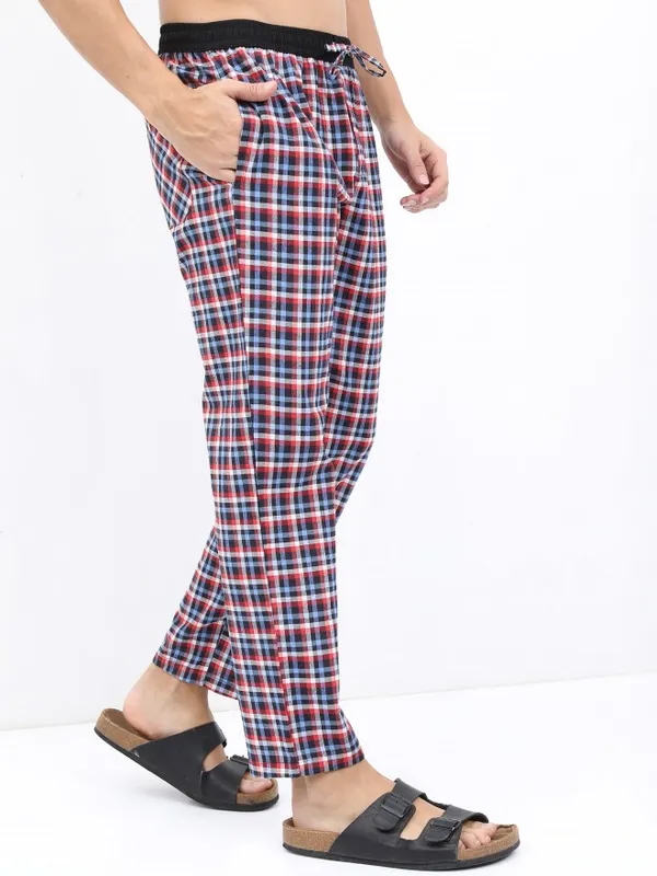 Checked Casual Lounge Pants