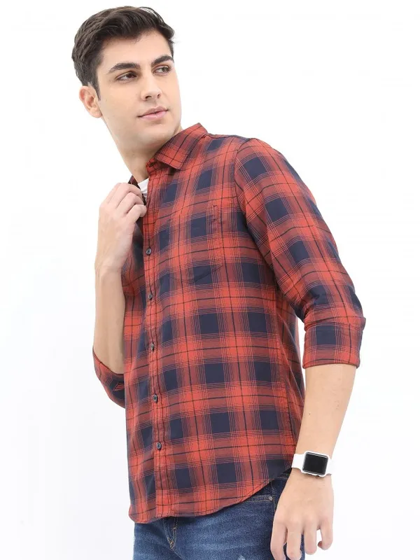 Men Slim Fit Casual Shirt