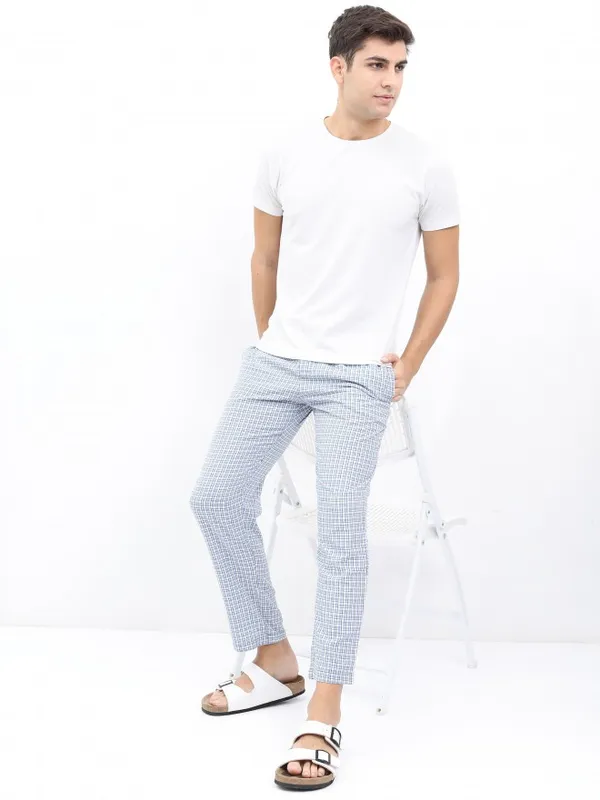 Checked Casual Lounge Pants