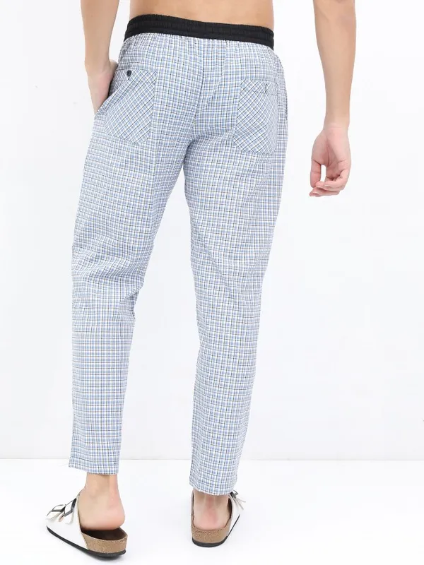 Checked Casual Lounge Pants