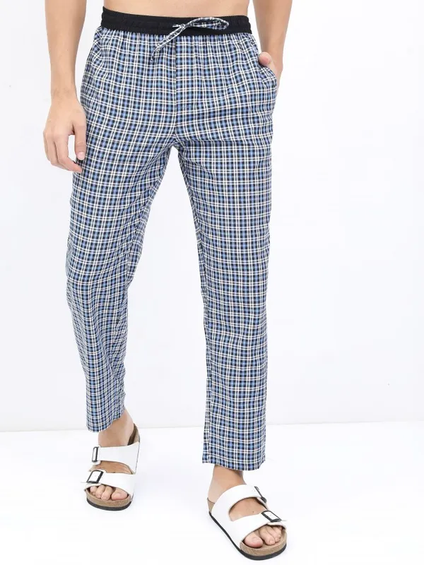 Checked Casual Lounge Pants