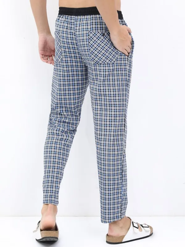 Checked Casual Lounge Pants