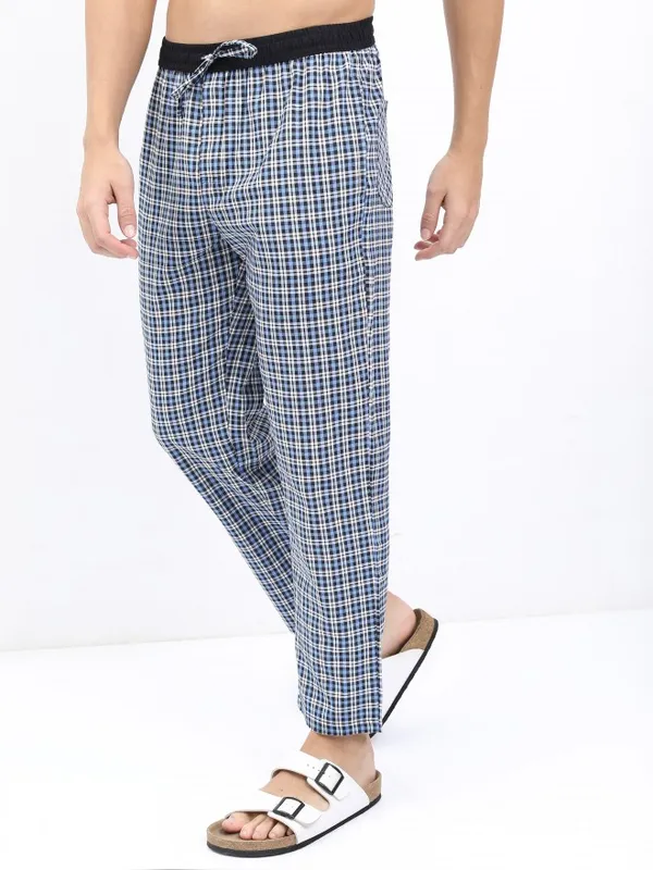 Checked Casual Lounge Pants