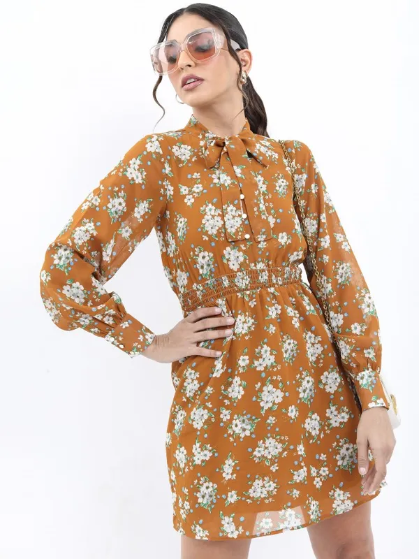  Tokyo Talkies Women Multi Printed Fit And Flare Dresses