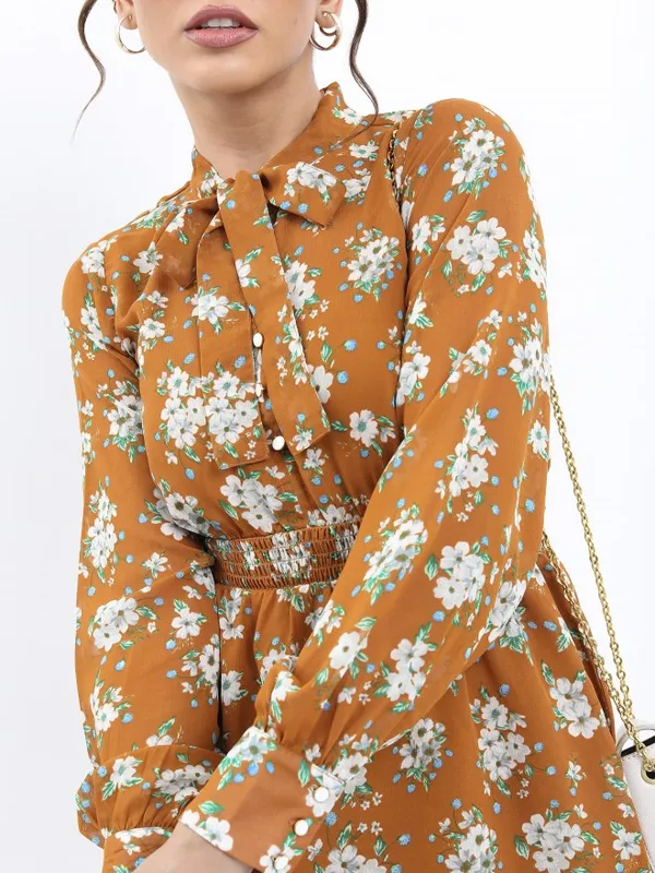  Tokyo Talkies Women Multi Printed Fit And Flare Dresses