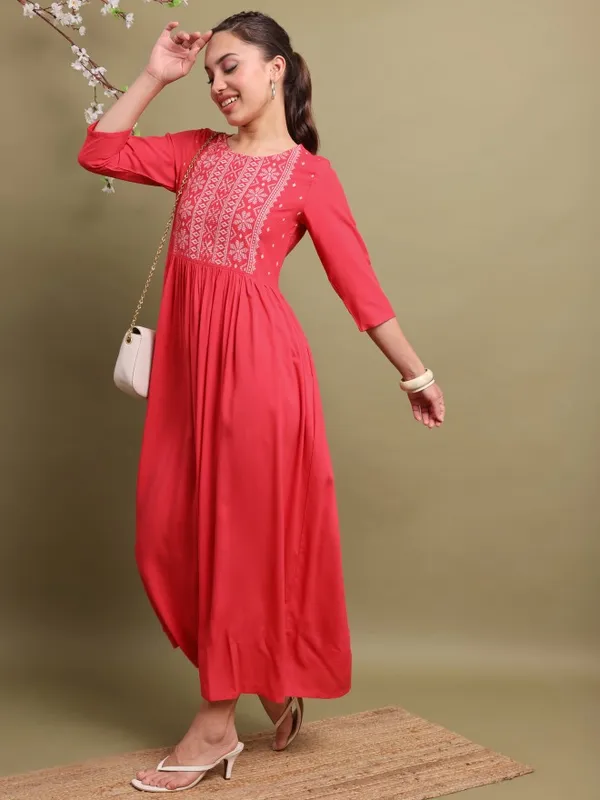 Printed Maxi Dress