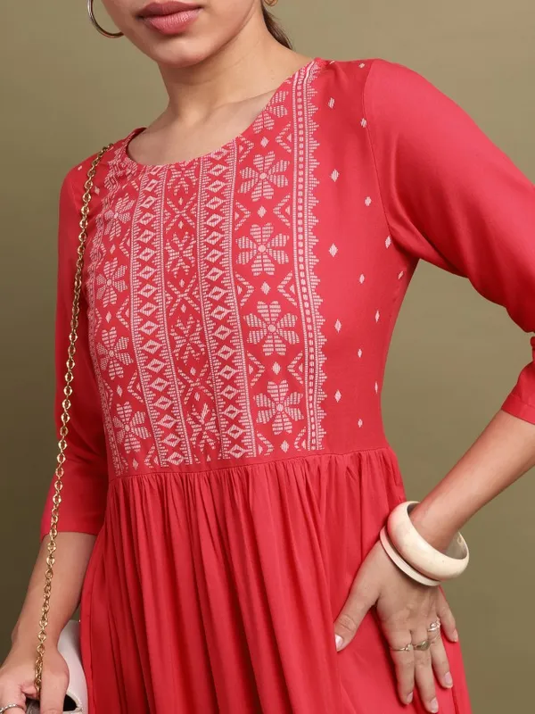 Printed Maxi Dress