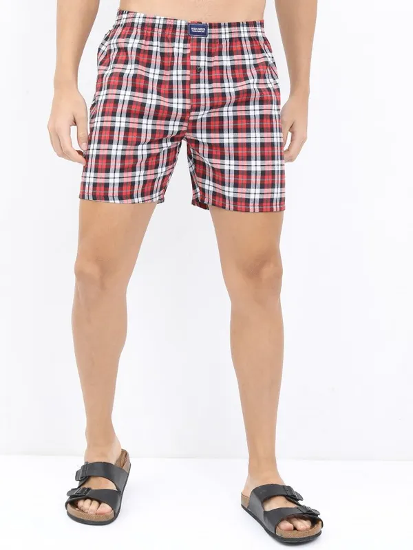 Checked Regular Fit Boxers