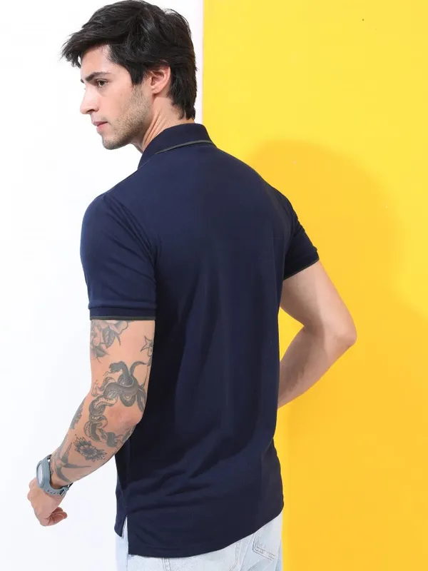  Highlander Men Multi Colourblocked Polo Collar Polo T-Shirts