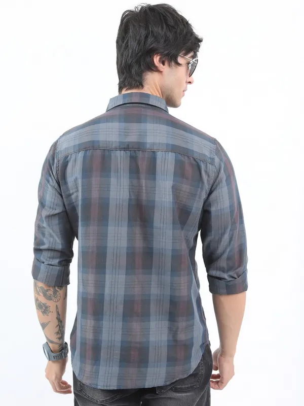 Men Slim Fit Casual Shirt