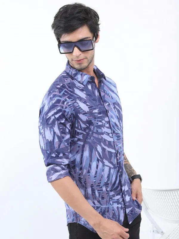 Men Slim Fit Casual Shirt
