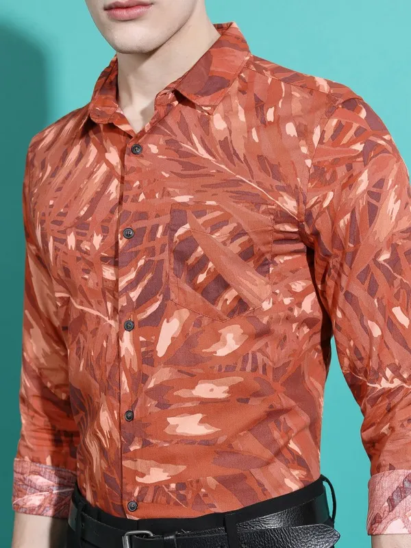Men Slim Fit Casual Shirt