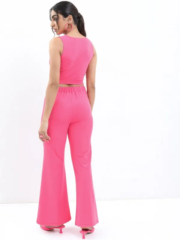  Ketch Women Pink Co-Ords