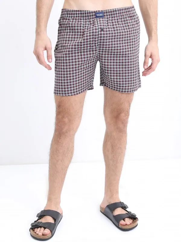 Checked Regular Fit Boxers