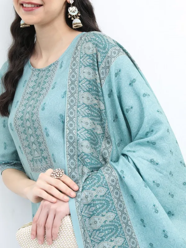 Women Kurta With Palazzo And Dupatta