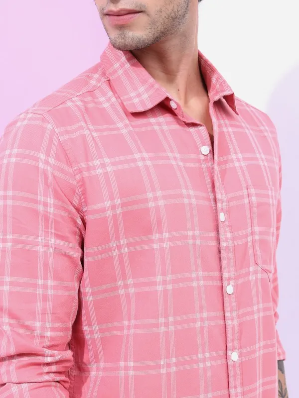 Men Slim Fit Casual Shirt