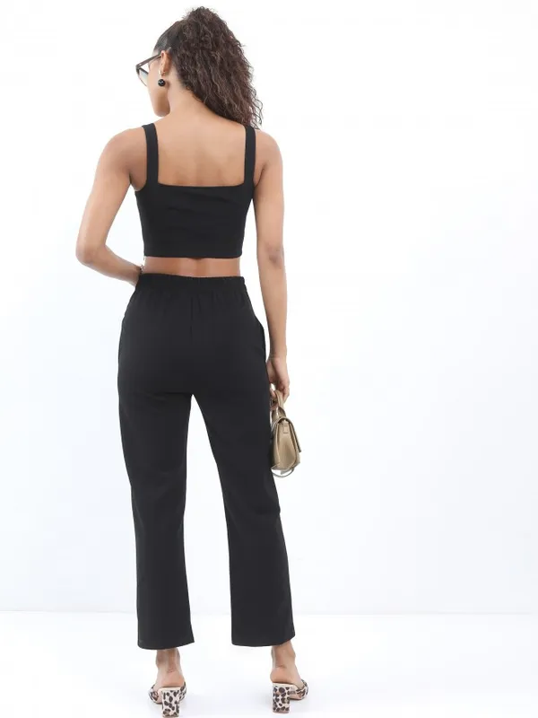 Ketch Women Black Top With Trouser