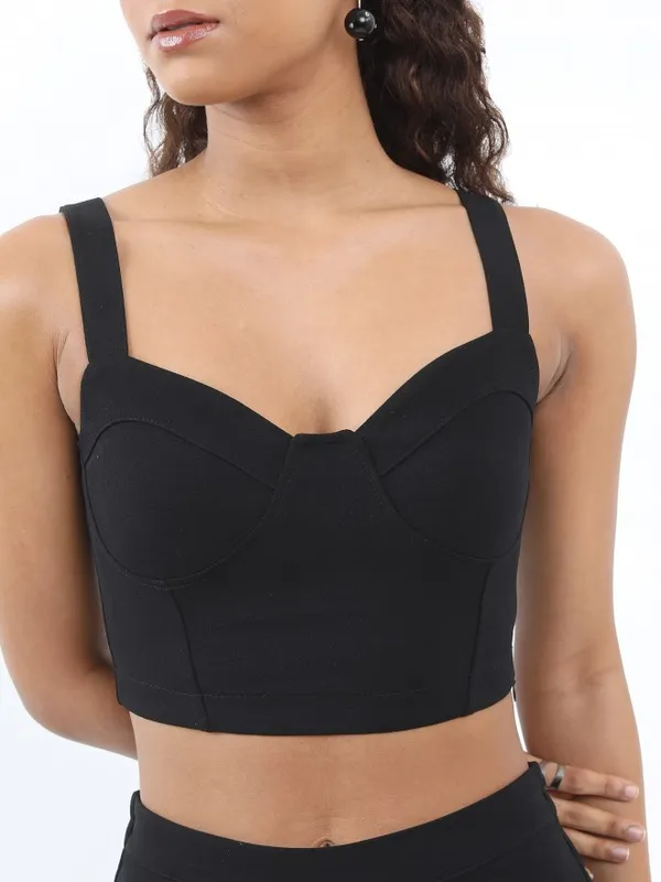 Ketch Women Black Top With Trouser