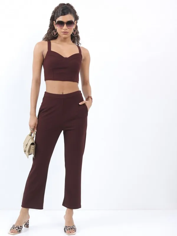 Women Top with Trouser Co-ords