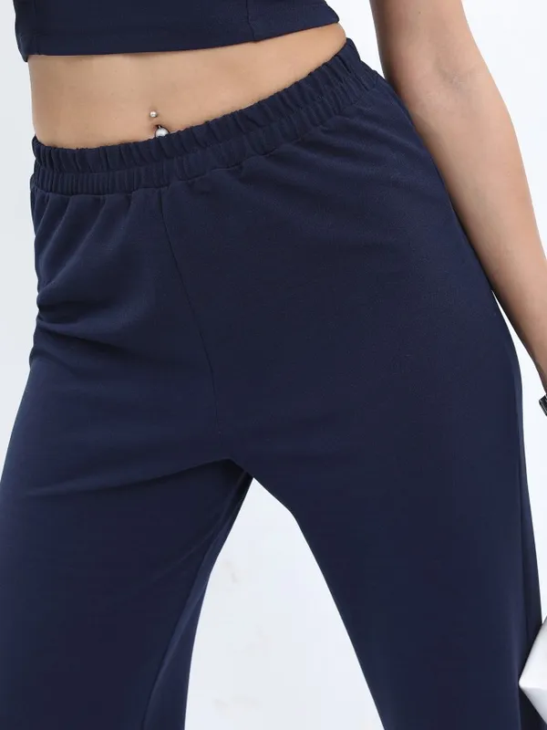  Ketch Women Navy Blue Co-Ords