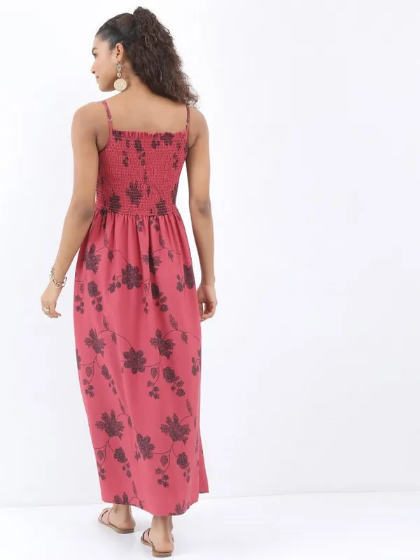 Printed Fit & Flare Dress