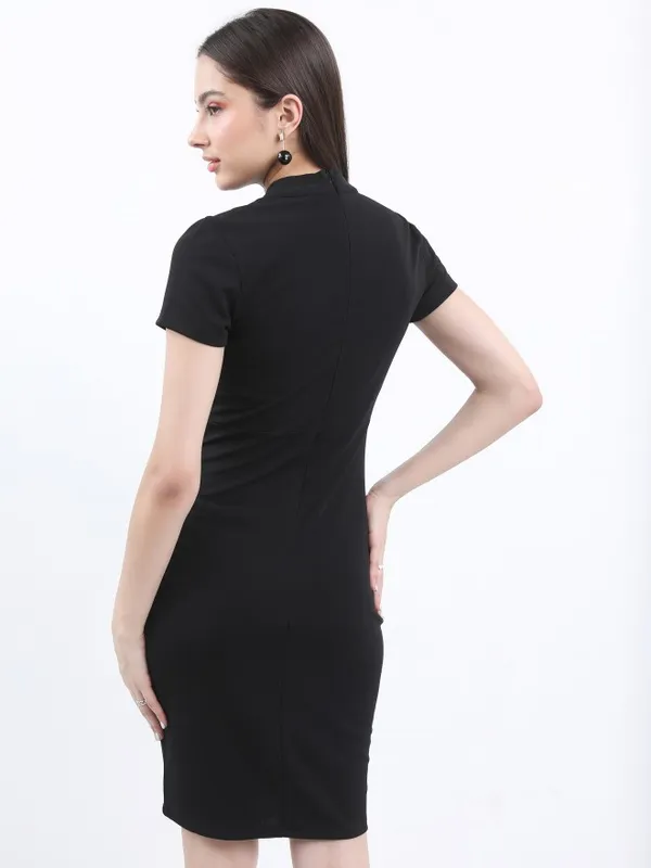 Solid Bodycon Dress