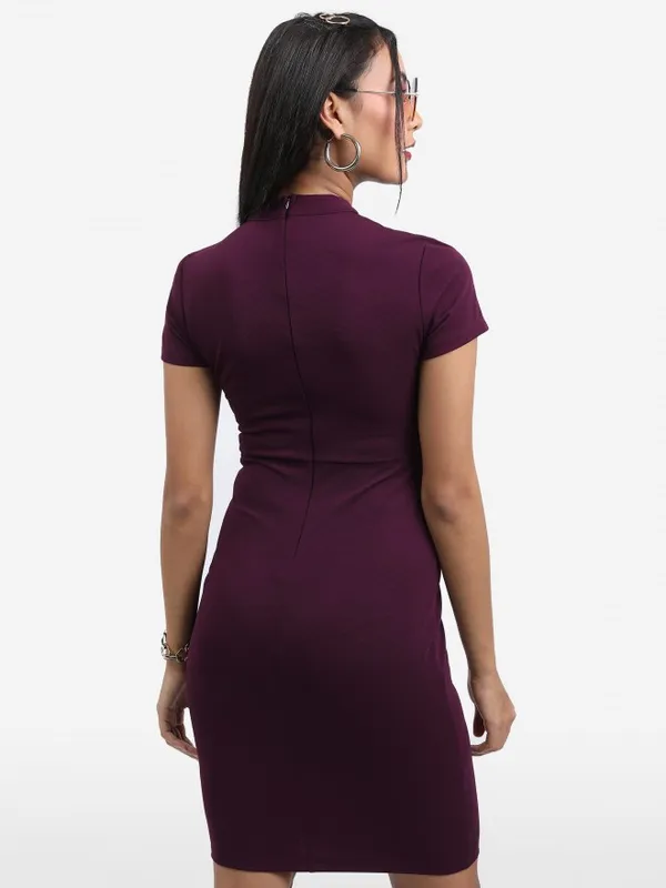 Solid Bodycon Dress