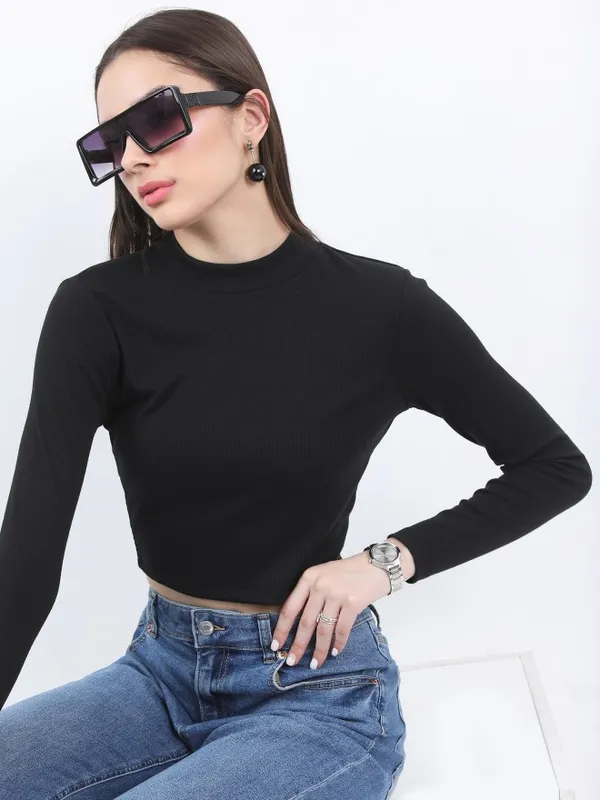 Solid Fitted Top