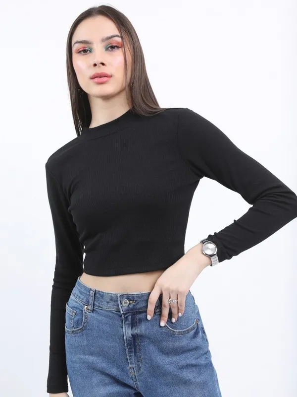 Solid Fitted Top