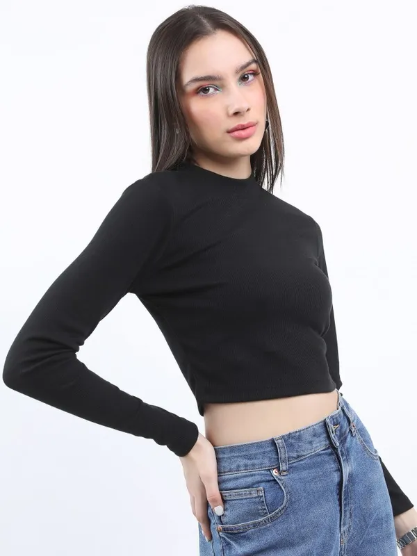 Solid Fitted Top