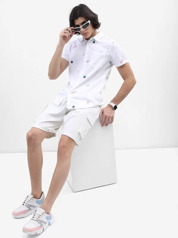 Men Slim Fit Casual Shirt