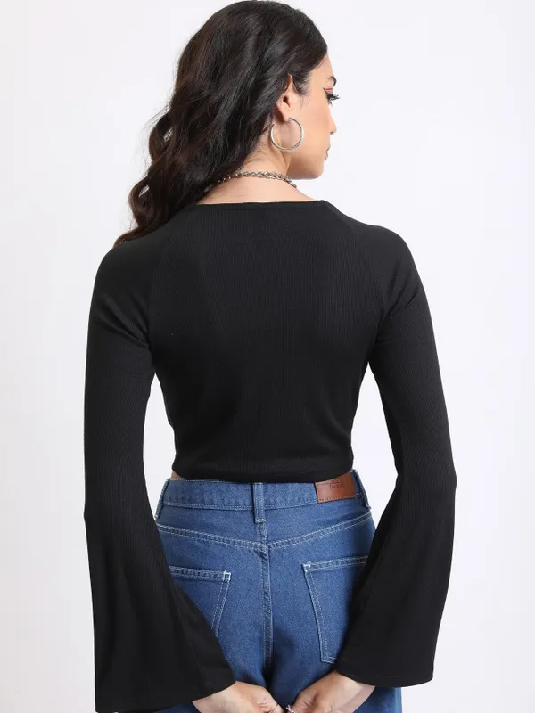 Solid Fitted Top