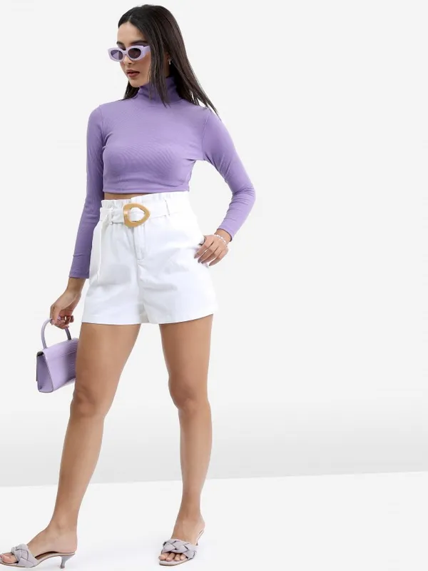 Solid Fitted Top