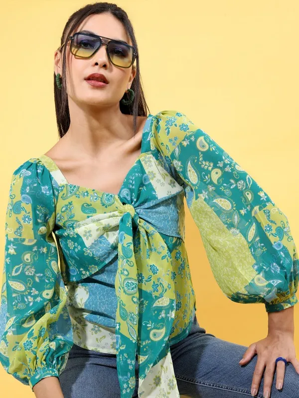 Printed Regular Top