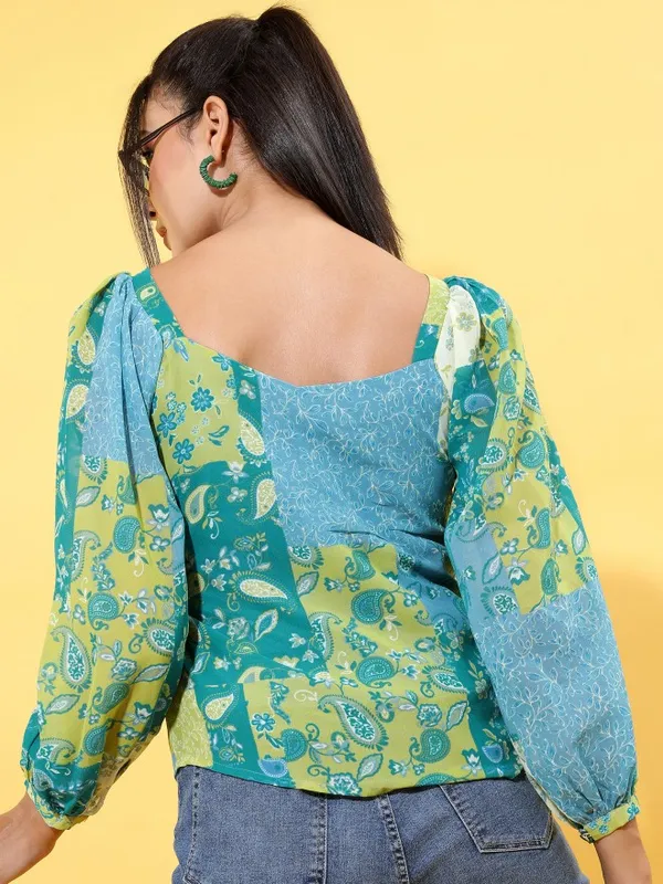 Printed Regular Top