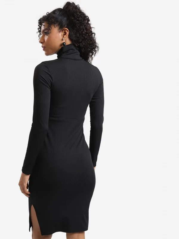 Solid Bodycon Dress