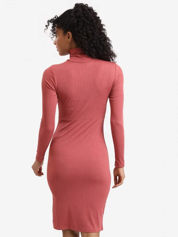 Solid Bodycon Dress