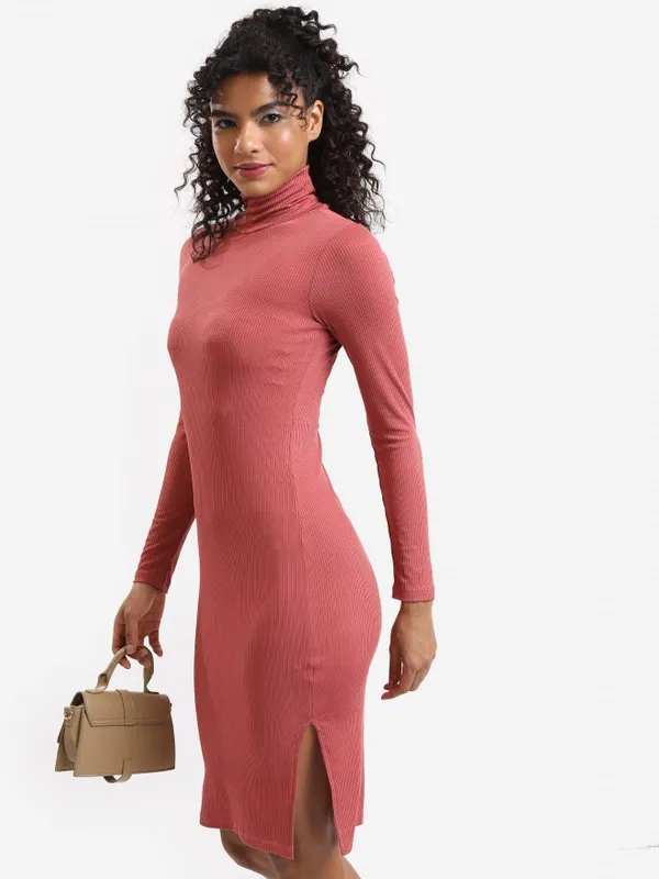 Solid Bodycon Dress