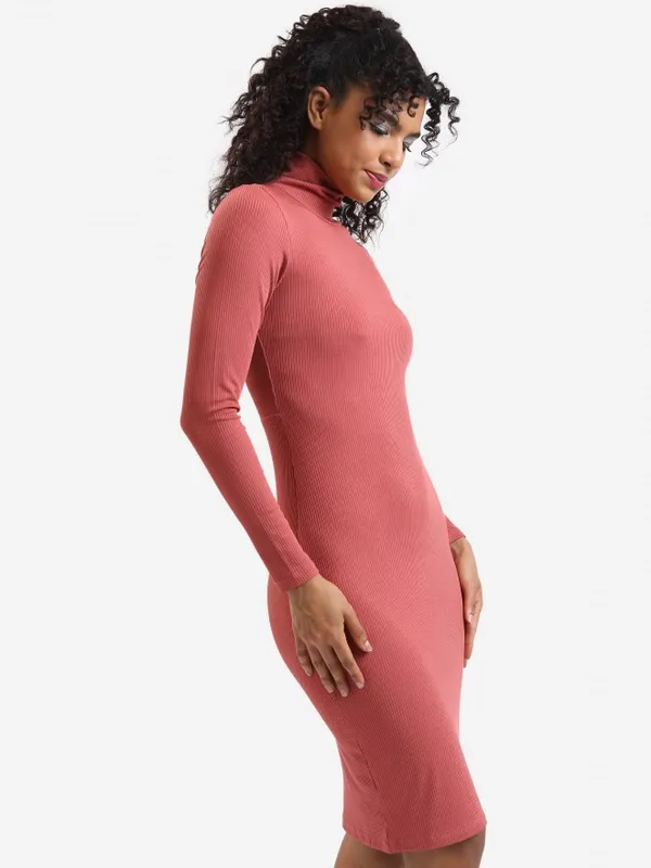 Solid Bodycon Dress