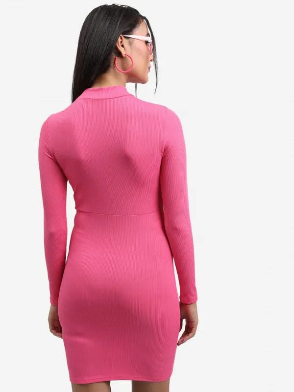 Solid Bodycon Dress