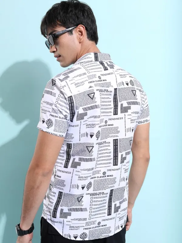 Men Slim Fit Casual Shirt