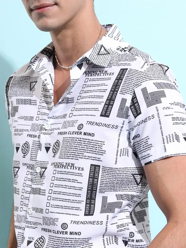 Men Slim Fit Casual Shirt