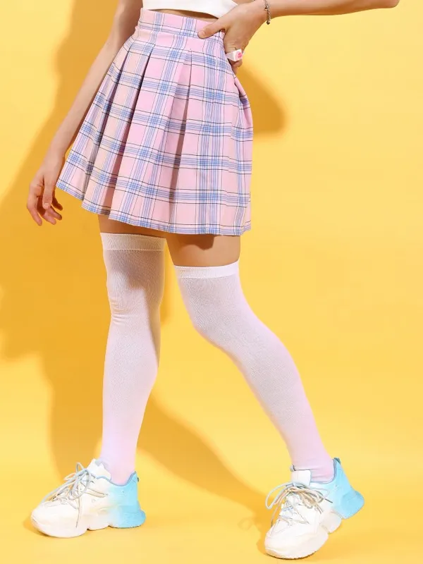  Tokyo Talkies Women Pink Mini Skirts