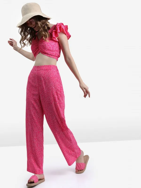 Ketch Women Pink Co-Ords